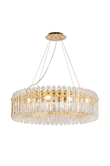 5075-12GD GOLD+CLEAR (1) Люстра NW #