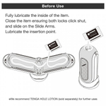 Мастурбатор Tenga Flip Zero Gravity с вибрацией, белый