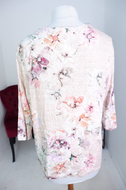 Блузка Basler цветочная, визуально 52/54 размер