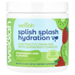 Wellah, Splish Splash Hydration, клубника и киви, 147 г (5,3 унции)