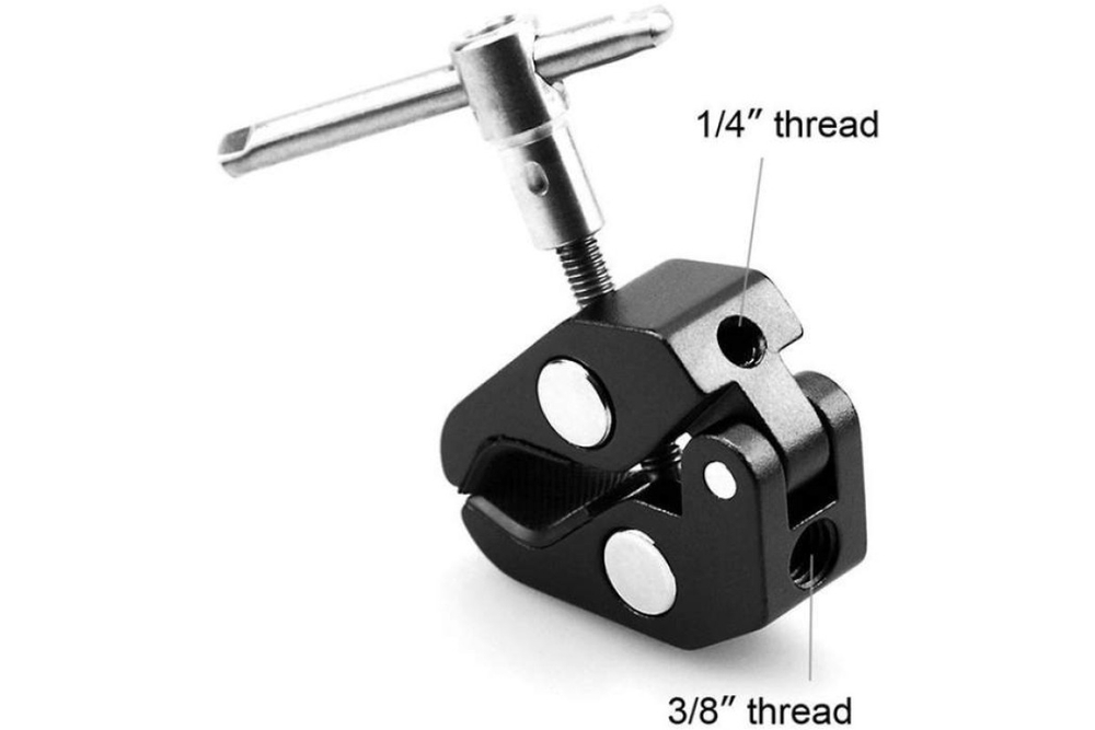 Держатель аксессуаров SmallRig Super Clamp 1/4 + 3/8 735