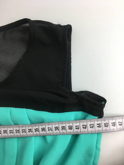 Платье комбинированное 44 размер