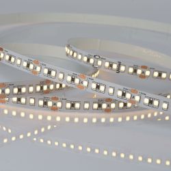 ULS-2835-168LED-m-10mm-IP20-DC24V-14W-m-5M-3000K Гибкая светодиодная лента на самоклеящейся основе. Катушка 5 м. в герметичной упаковке. Белый свет 3000K. ТМ Uniel.