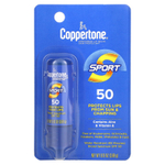 Coppertone, Sport, солнцезащитный бальзам для губ, SPF 50, 3,69 г (0,13 унции)