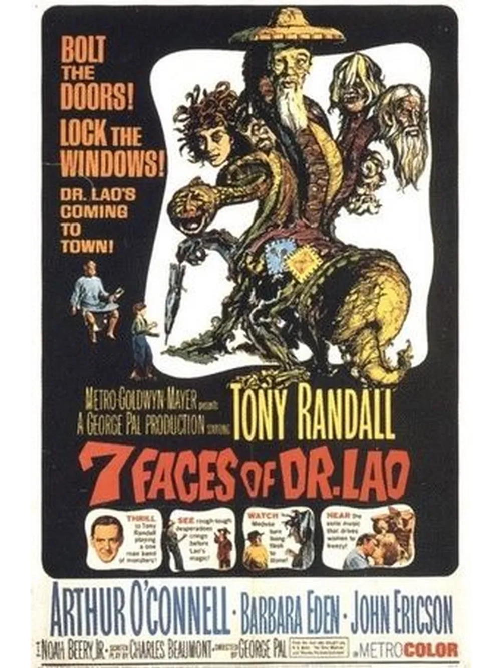 7 лиц доктора Лао (1964) (DVD-R)