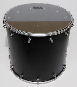 BK-14Blm Барабан кавказский 14" 34х35.6см, цвет - чёрный матовый, Мастерская Бехтеревых