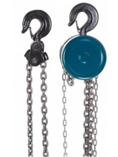 Лебедка механическая подвесная с фиксацией цепи натяжения, 2т (длина цепи - 2.5м) в кейсе RockForce##Rock FORCE RF-TRC9020S BIG