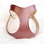 9306 Шлейка кожаная "Перламутр" / PREMIUM