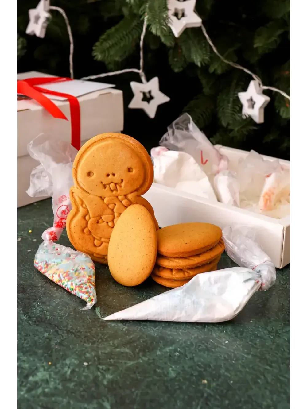 Имбирные пряники "Змея" мастер-класс