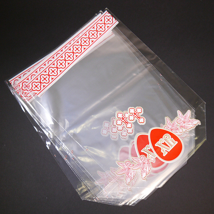 Пакет д/кулича с дном "Пасха" 24*34/100шт