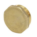 Заглушка латунь Ду 40 (1 1/2") НР VALFEX VF.583.L.112