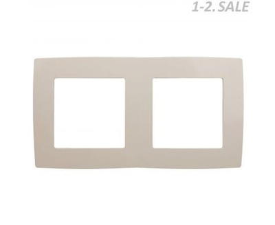 Рамка 2-я слоновая кость 12-5002-02 ЭРА