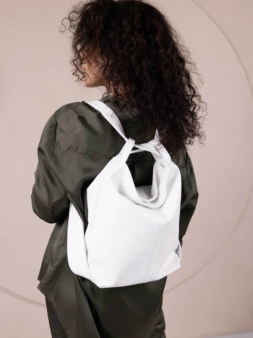 Сумка рюкзак через плечо большая трансформер