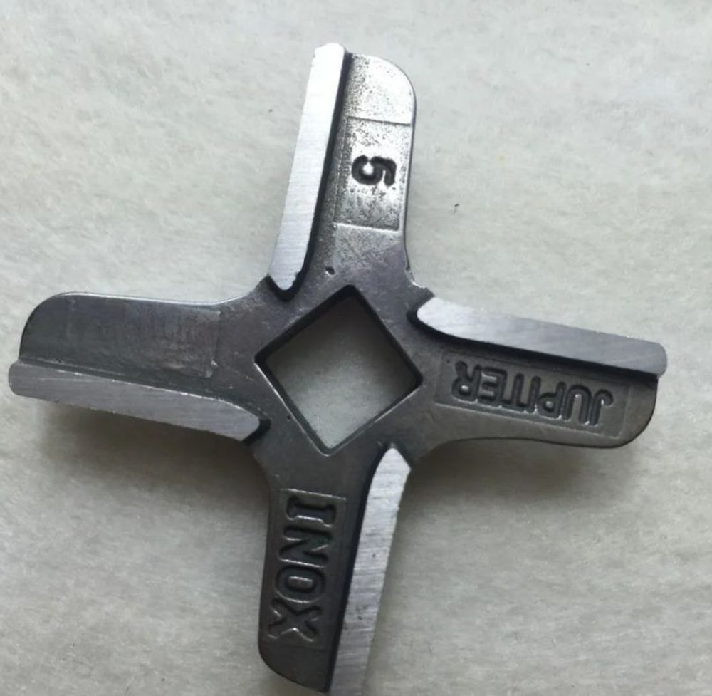 Нож для мясорубки №5 диаметр 45ммм, 9x9мм Philips, Bosch Siemens  PH004 MFW1501 (BS001)