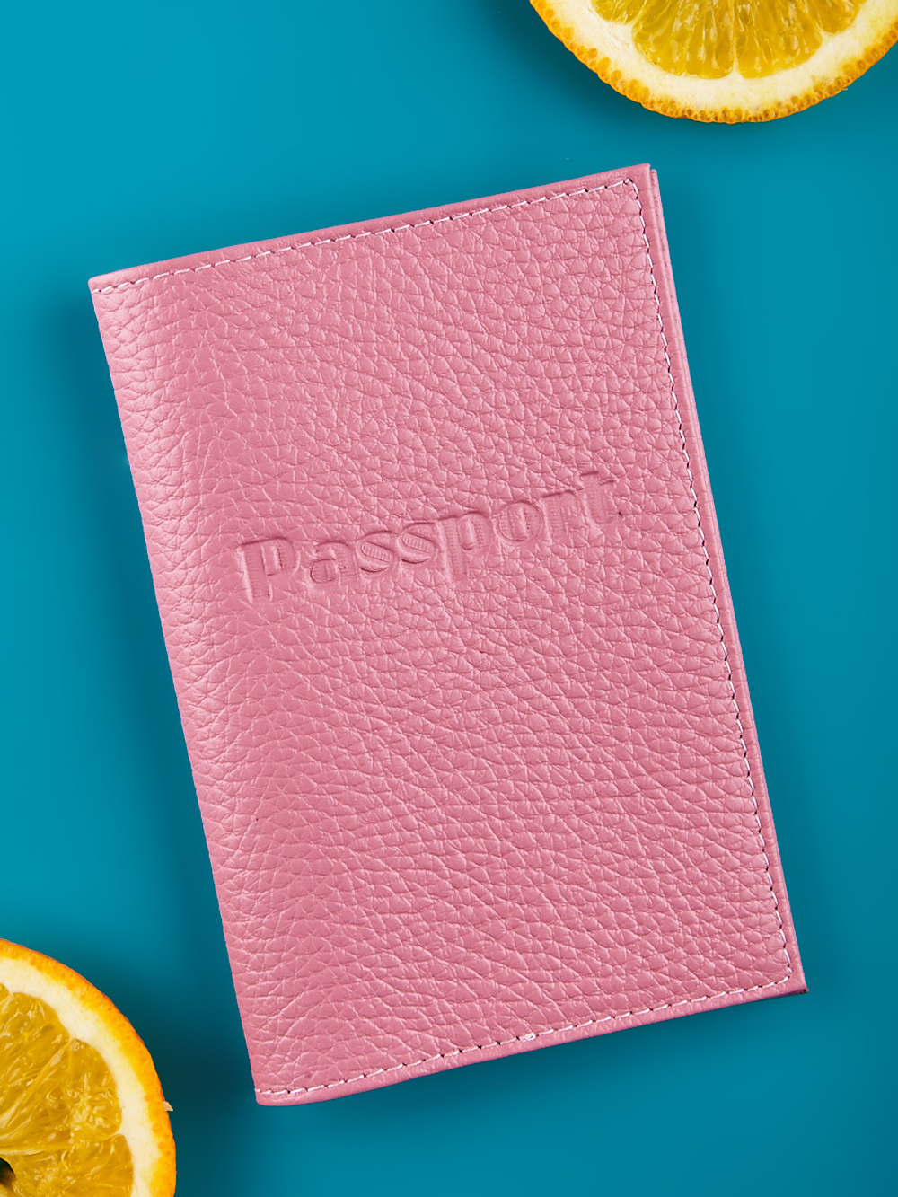 Обложка на паспорт кожаная