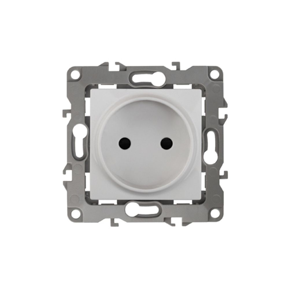 12-2105-01 ЭРА Розетка 2P, 16A-250В, IP20, Эра12, белый