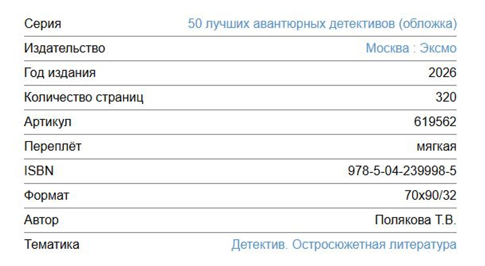 50 лучших авантюрных детективов