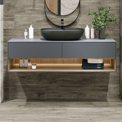 Глазурованный керамогранит Alma Ceramica CityWood GFA2090CTW07R 20x90 см 1.62 м² матовый цвет серый