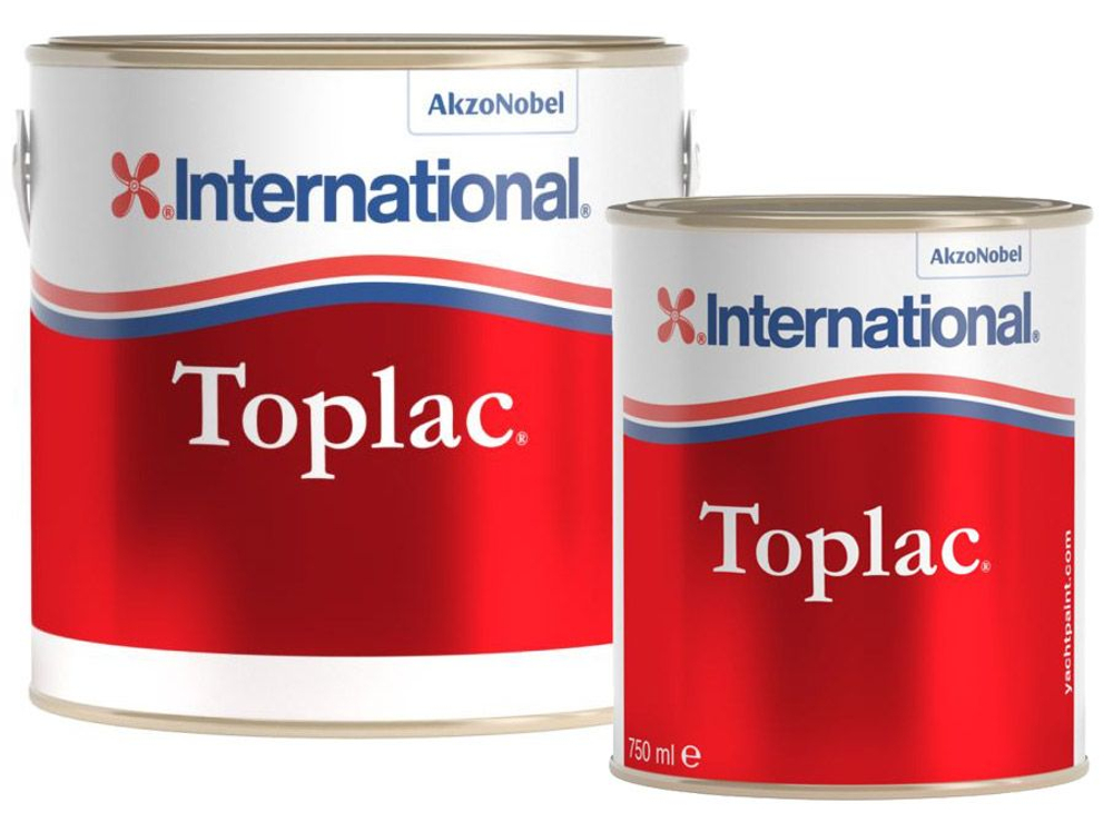 Силикон-алкидная эмаль для судна "TOPLAC" слоновая кость (812), 0,75 л. (10005543)