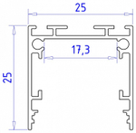 Короб накладной Ambrella Light Profile System GP GP2500WH