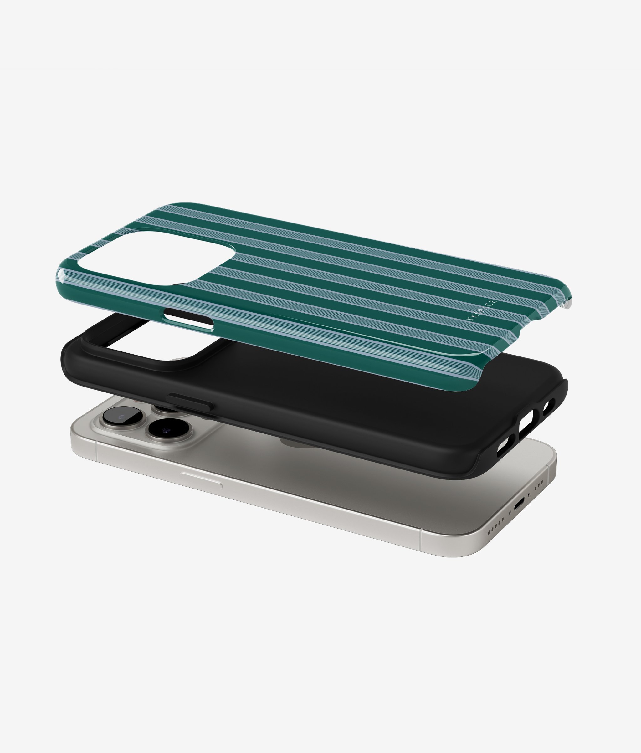 Чехол HOLIDAY WRAP (зеленый) для iPhone