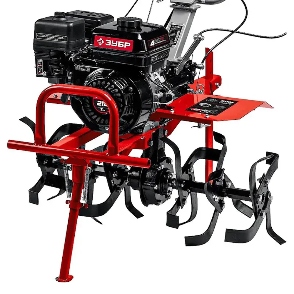 Мотоблок бензиновый с ВОМ ЗУБР МТШ-500