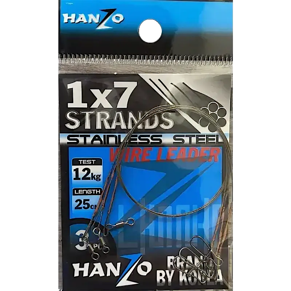 Поводок Hanzo 1x7 LH17 -