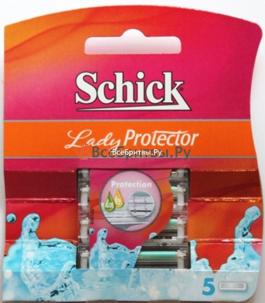 Schick кассеты женские Lady Protector plus 5шт