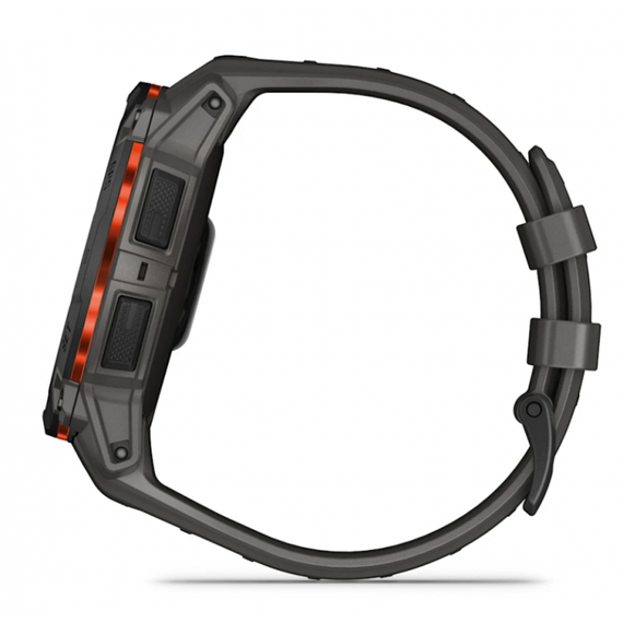 Умные часы Garmin Instinct 3 Solar 50 mm Black with Charcoal Band