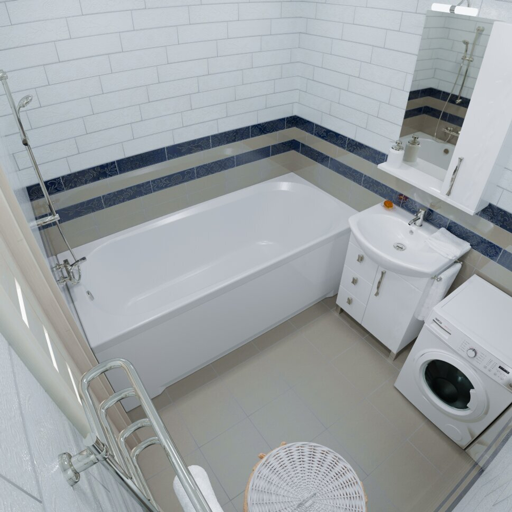 Акриловая ванна Triton (Тритон) Дина 170х75