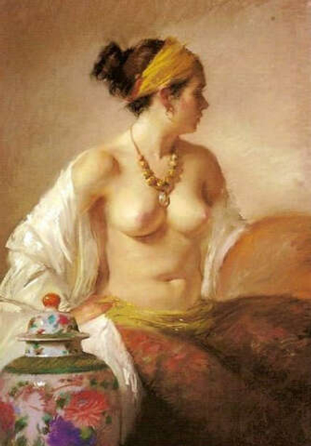 Felipe Santamans (род. 1951) - эротическое искусство испанского художника