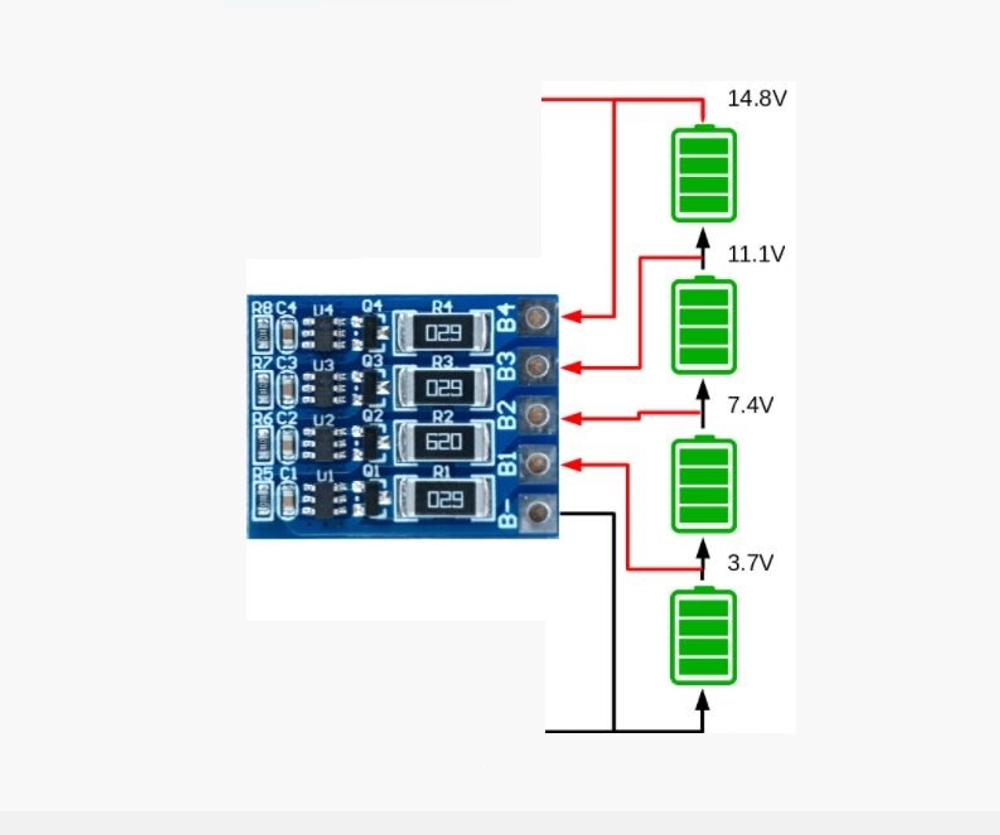 Модуль балансировки ET 4SB-Li