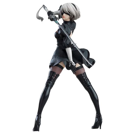 Фигурка Аниме POP UP PARADE NieR:Automata Ver1.1a 2B (YoRHa No.2 Type B) 17см 4580590196056 / Фигурка по мотивам компьютерной игры "NieR:Automata", 2B