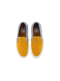 Кроссовки Vans Unisex Slip On Sneakers Yellow/Blue