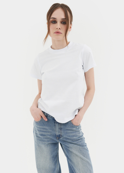 Женская футболка классическая Woman t-shirt Basic white