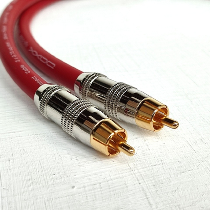 DAXX R89 Аудио кабель с посеребренными жилами 2x0.75mm2 уровня High Grade, D=9mm Разъёмы: Standard