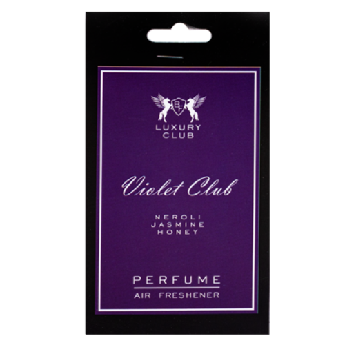 Luxury Club Violet Ароматизатор подвесной  (по мотивам Paco Rabanne Invictus)