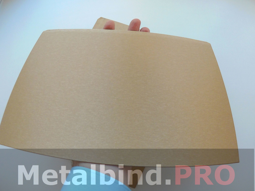 Твердые обложки O.HARD COVER TECHNO A4+ (портрет) 304x212 mm с покрытием TECHNO «под металл» CЕРЕБРО и ЗОЛОТО