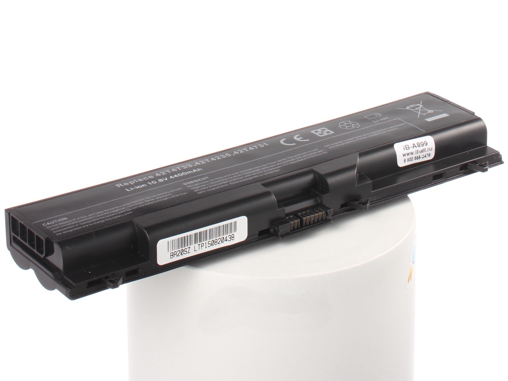Аккумулятор iBatt 4400mAh, для Thinkpad t430 t530 w530 l430 l530 T420i t430i t530i ThinkPad L530 2479B95 N2N26RT