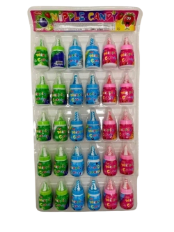 Леденцовая карамель в форме детской бутылки