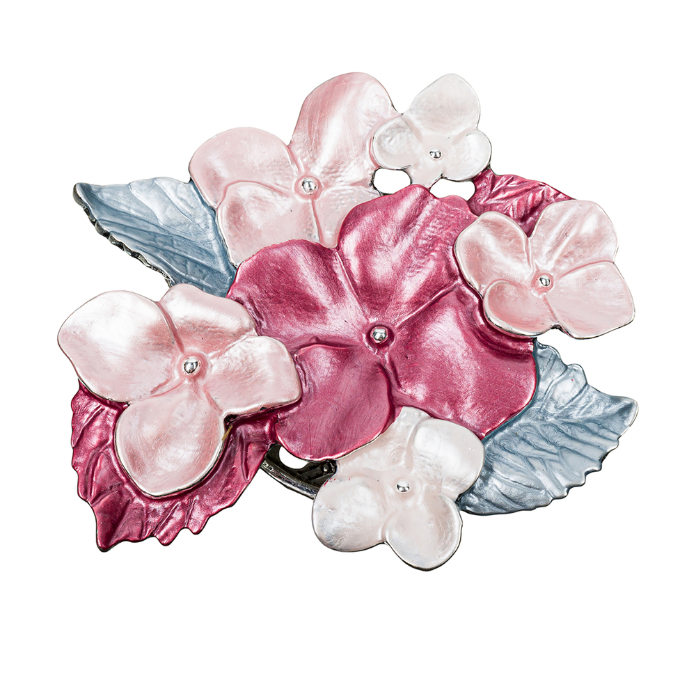 Брошь Shadore Фиалки XZ1498.7 R/S