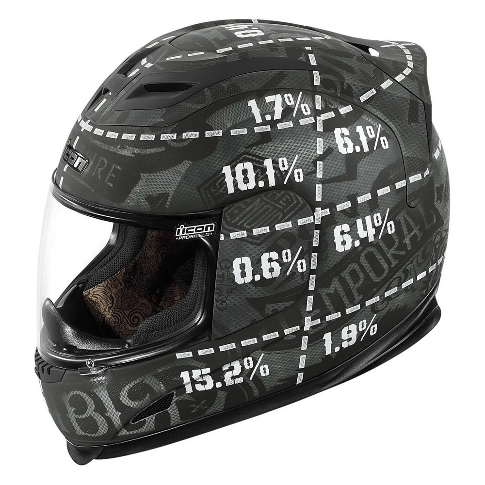 Мотошлем Icon Airframe Statistic