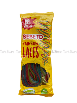 Жевательный мармелад Bebeto RAINBOW LACES 200 гр