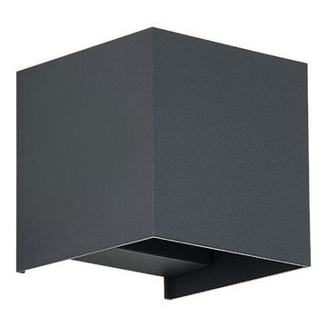 Уличный настенный светильник LED 10W 2700К SL9513.701.01 серый Brik ST-Luce