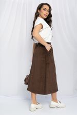 Юбка Лилиана (шоколад) Ю13097-9М LT Collection