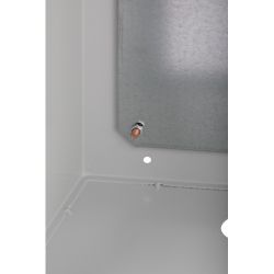 Корпус металлический ЭРА OPTIMA ЩМП-50.40.22 500х400х220 IP66 У2 серый | Корпуса металлические с монтажной панелью