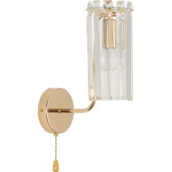 Бра светильник Rivoli   1064-401 настенный 1хЕ14 40 Вт хрусталь с выключателем