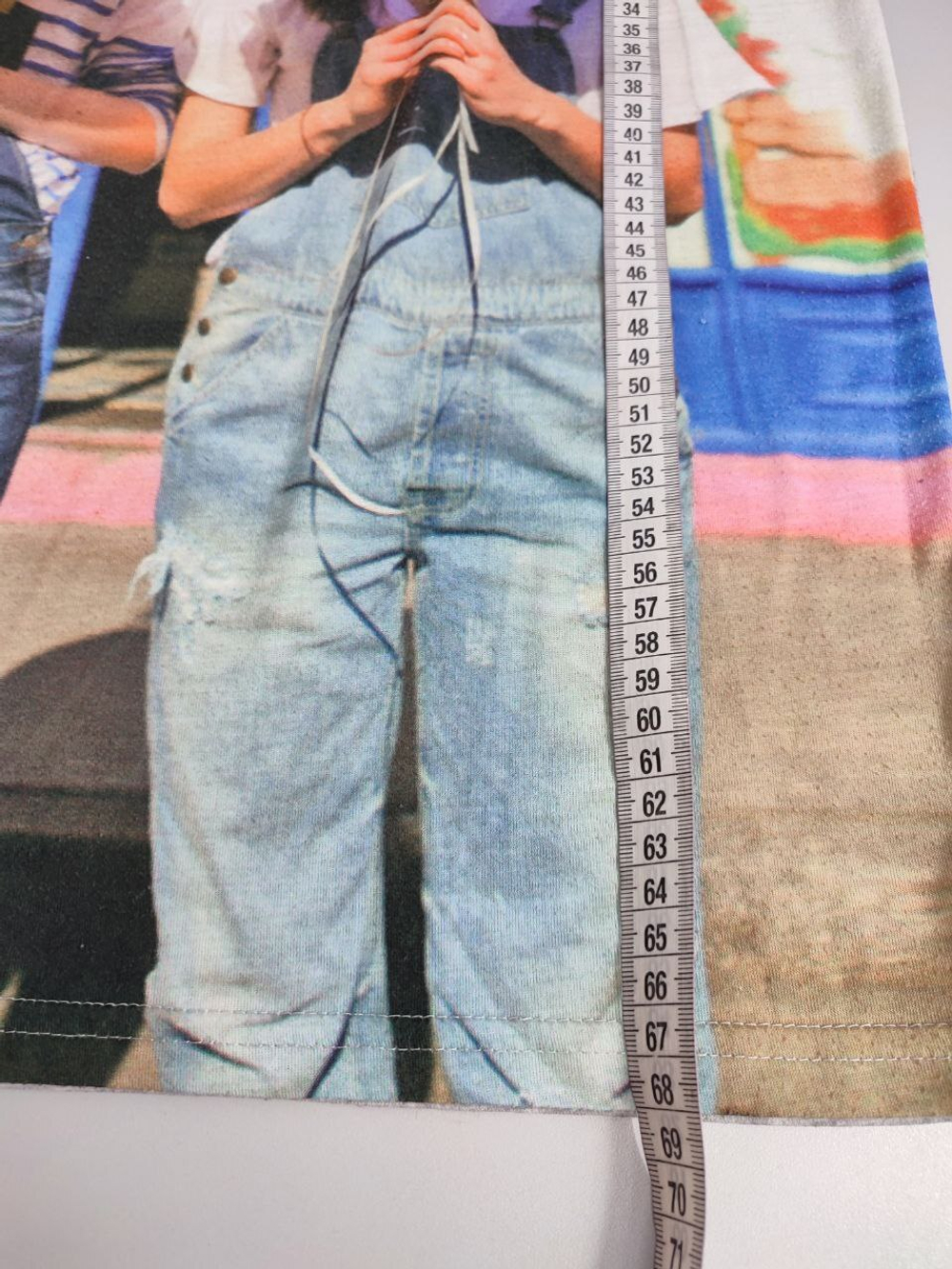 Футболка с интересным принтом 44 размер