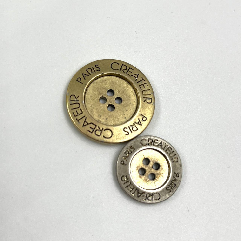 Пуговицы золото винтаж креатюр