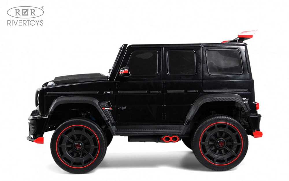 Детский электромобиль RiverToys Z888ZZ BLACK/черный